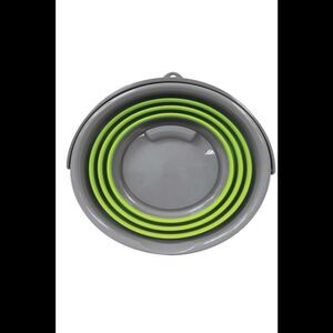 Ultimate Innovations Set of 2 Collapsible 4-GL Buckets Green